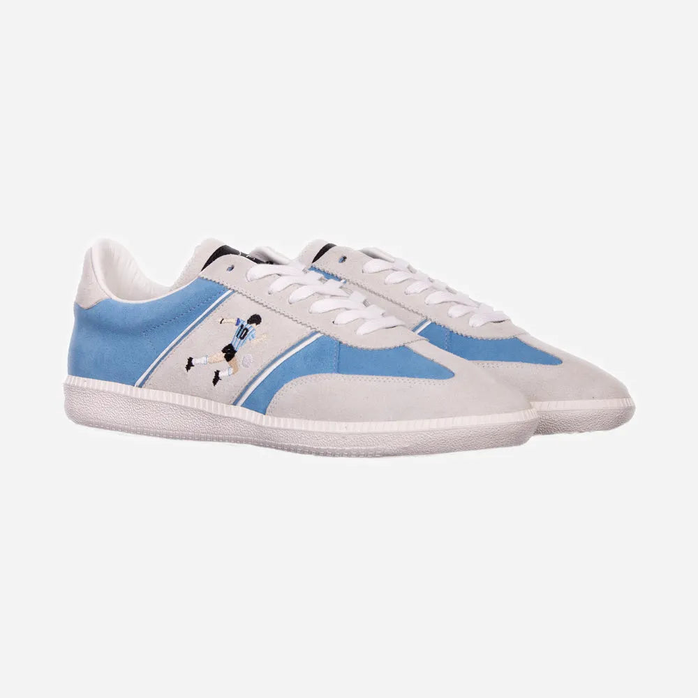 White - Blue